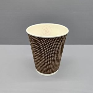 12oz (CK-Black) Ripple Hot Cup