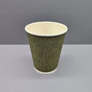 12oz (CK-Green) Ripple Hot Cup