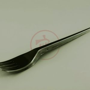 7'' Plastic Fork (Black)
