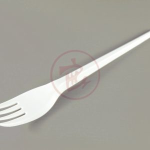 5" Plastic Fork (White)
