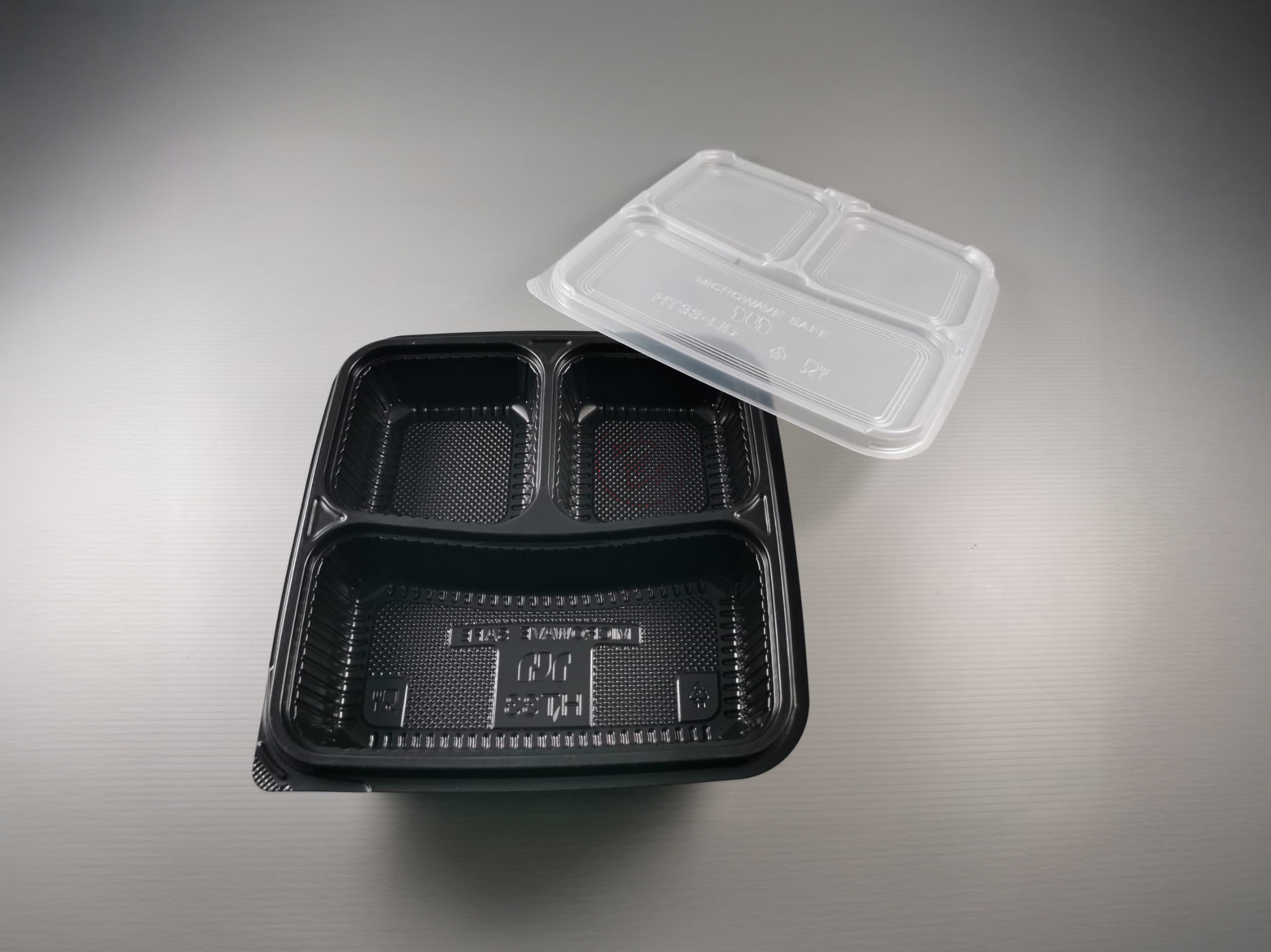 3C Bento Box and Lid (Black)